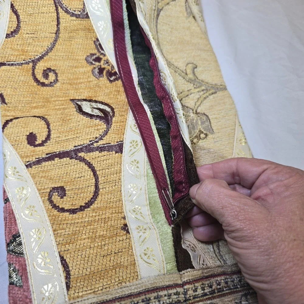 Turkish Tapestry Pillow Covers Efendi Patchwork‎ & Geometric Design Boho